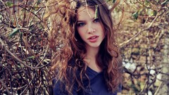 Woman brunettes models Emily Tebbetts Tessa Schaaf