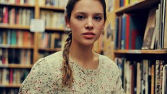 Woman brunettes models Emily Tebbetts Tessa Schaaf