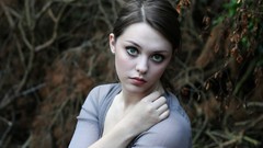 Woman brunettes models imogen dyer