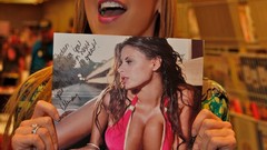 Woman brunettes models Jordan Carver Wendy Fiore