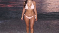 Woman brunettes models kim kardashian