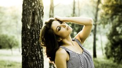 Woman brunettes models lucie Lucie Morais