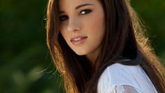 Woman brunettes models Madison Morgan