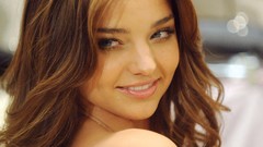 Woman brunettes models miranda kerr