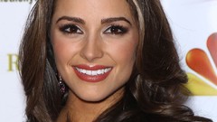 Woman brunettes models Miss World 2012