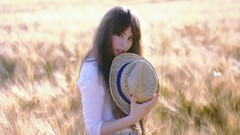 Woman brunettes models Pauline Hita