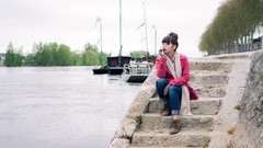 Woman brunettes models Pauline Hita odel