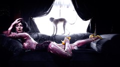 Woman brunettes models Photo manipulation Dita Von Teese