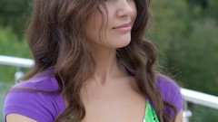 Woman brunettes models photo shoot pornstars beach girls 