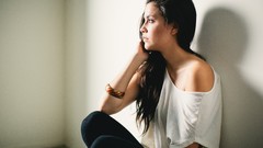 Woman brunettes models Pilar Alexandria