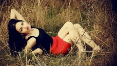 Woman brunettes models Sandy Manase