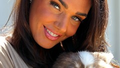 Woman brunettes models Tamara Ecclestone