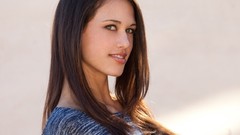 Woman brunettes models Tiffany Thompson