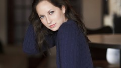 Woman brunettes panties Me In My Place magazine