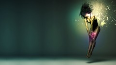 Woman brunettes Photo manipulation artwork