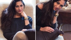 Woman brunettes Poehere model