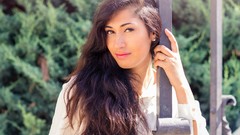 Woman brunettes Poehere model