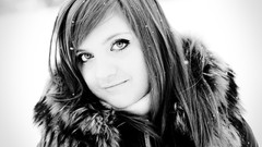 Woman brunettes portraits