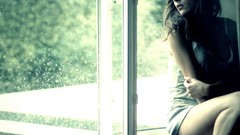 Woman brunettes portraits