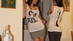 Woman brunettes Princess Donna