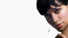 Woman brunettes rosario dawson