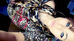 Woman brunettes self shot