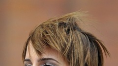 Woman brunettes short hair emma watson