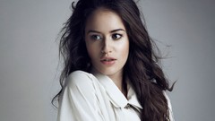 Woman brunettes Simple Background Alice David