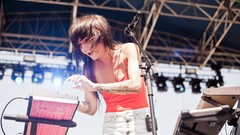 Woman brunettes skinny Lights Valerie Poxleitner Lights band 