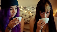 Woman brunettes suicide girls Plum sg