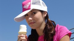 Woman brunettes teen Chloe 18