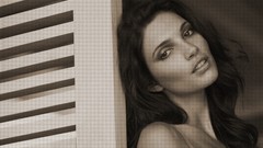 Woman brunettes Theresa