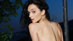 Woman brunettes ukrainian Katie Fey Met-Art magazine