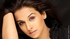 Woman brunettes vidya balan bollywood