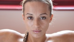 Woman brunettes X-Art magazine Dominique