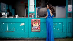 Woman cafe carnivals