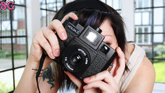 Woman Cameras holga