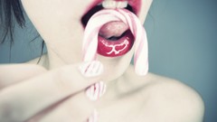 Woman Candies nude candy canes