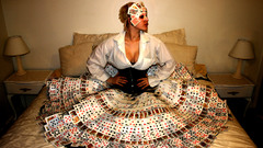 Woman Cards skirts electric