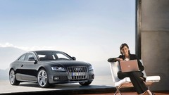 Woman cars Audi Laptops