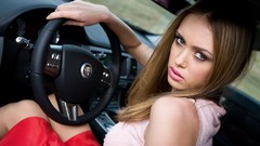 Woman cars bebe models Russians Ksenia Suhinova