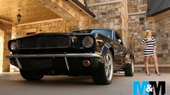 Woman cars bikini top carshow bikini bridge 2013 Hamann Range 