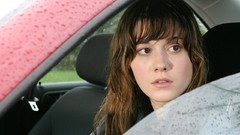 Woman cars Celebrity Actress long hair brunettes bangs mary 