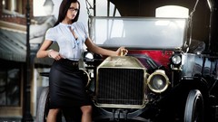 Woman cars Ford September models Kristin Zippel Miss Tuning