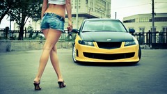 Woman cars legs models Honda Accord Honda Accord 2012