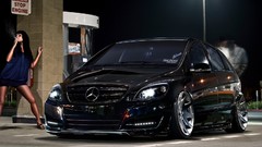 Woman cars Mercedes-Benz