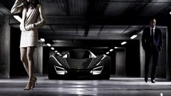 Woman cars Supercars concept cars