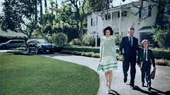 Woman cars vehicles Vogue magazine Lara Stone