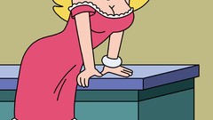 Woman cartoons American Dad! blondes artwork boobs francine 