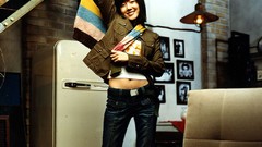 Woman Celebrity Actress asians bangs black hair Korean 